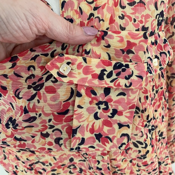 Croft & Barrow Multicolor Floral Button Down Shirt - Picture 4 of 11